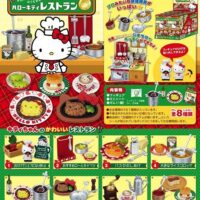 Re-Ment Hello Kitty Restaurant Miniature Collection
